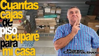 Cuantas Cajas de piso necesito