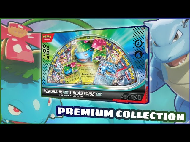 Vídeo relacionado con Pokémon TCG: Venusaur ex & Blastoise ex Premium Collection