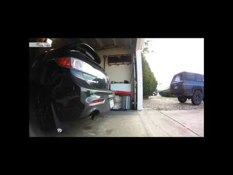 Mazdaspeed 3 OBX Catless Turbo-Back Exhaust