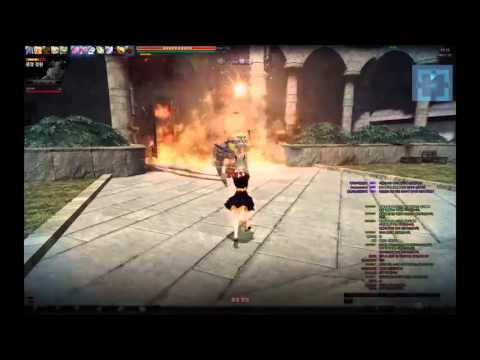 Vindictus S3 Evie's new active skill   Meteor Swarm