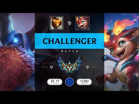 Challenger Match: Over 10.000 LP - EUW server Patch 25.17