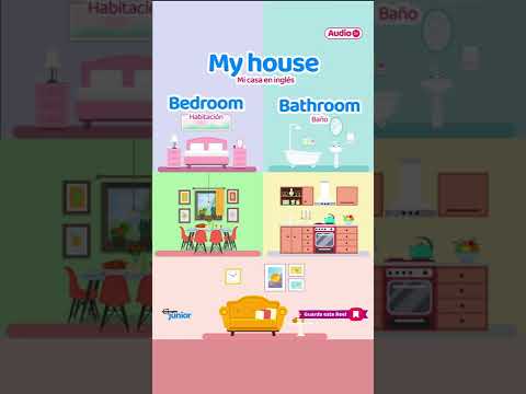 El día de hoy repasaremos las partes de la casa en inglés 🏡.