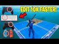 The SECRET Setting To Edit FASTER On Fortnite Console PC