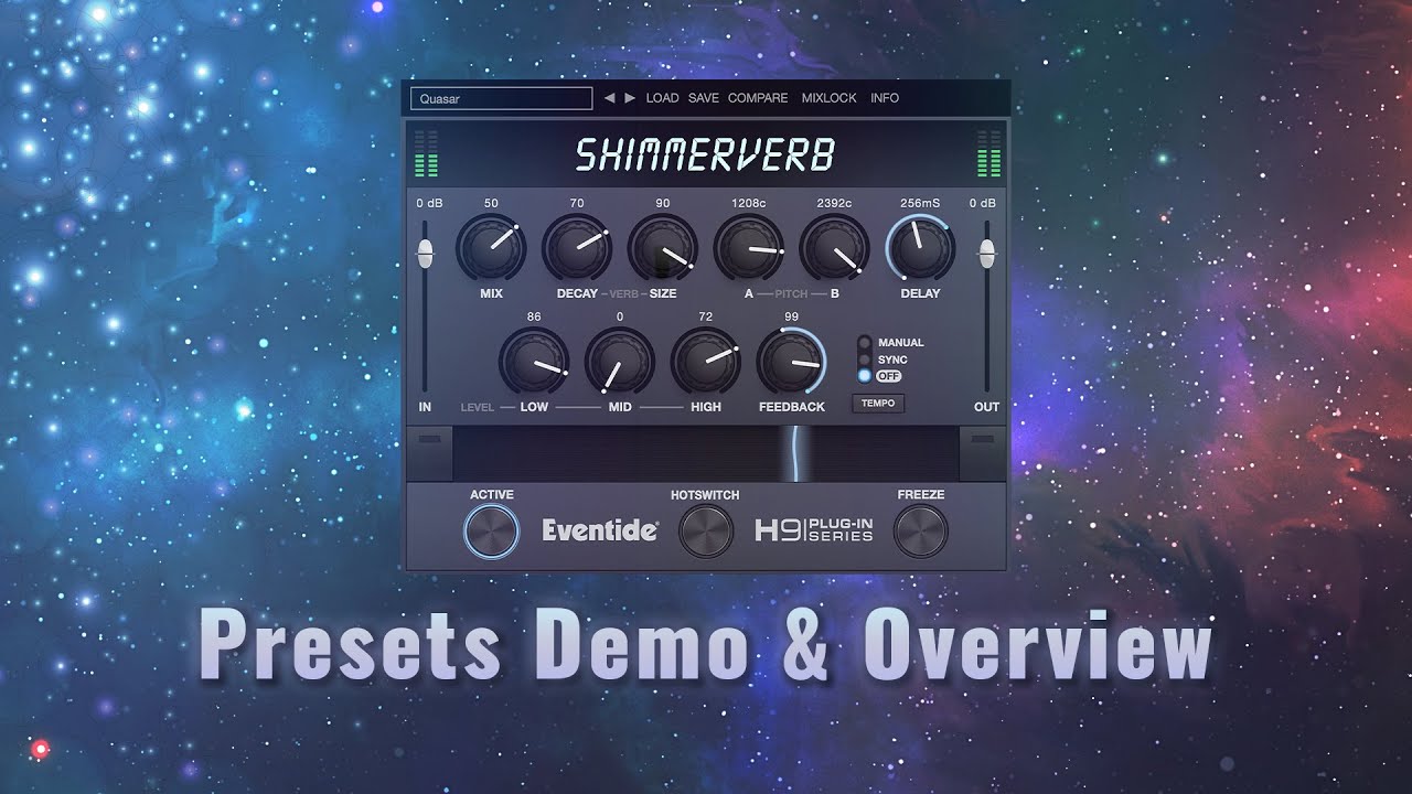 Introducing Eventide ShimmerVerb Plug-in - Massive Reverb + Pitch Shifting (Audio Demo) - YouTube
