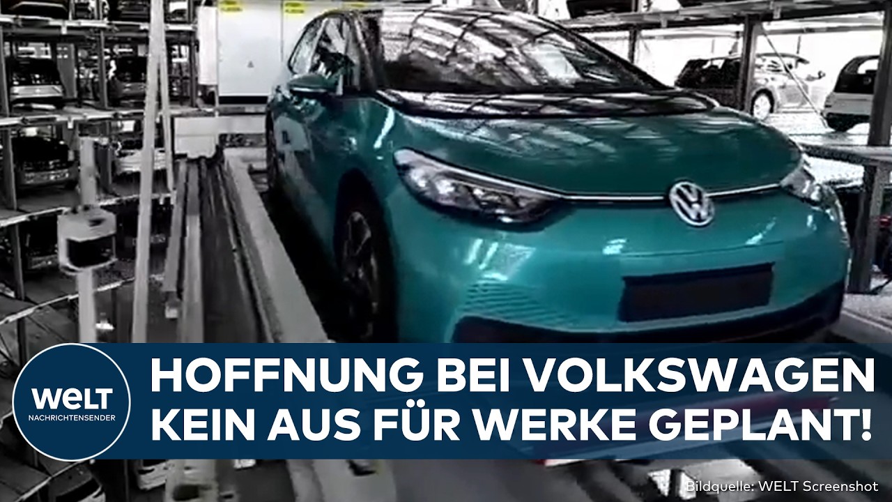 VW: Paukenschlag! Also doch nicht! Keine Schließung von Werken! Volkswagen-Boss nennt Details