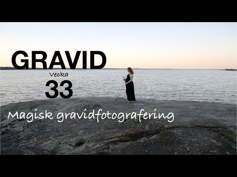 Gravid vecka 33- Förvärkar och gravidfotografering