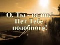 Перед Тобой склоняюсь я 