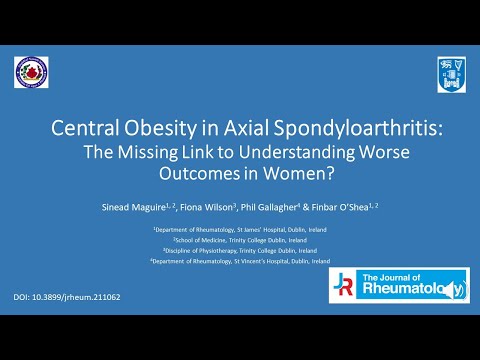 Video Abstract: Central Obesity in Axial Spondyloarthritis