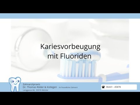 Kariesvorbeugung mit Fluoriden