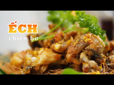 Ếch chiên bơ
