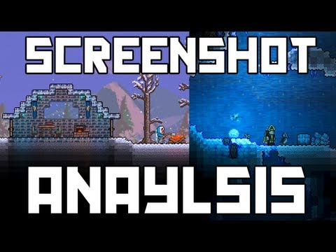 NEW 1.2 Screenshot Analysis! (Ice Biome, Penguin Pet, Ice Slime, Ice Bat, Wings, & More!) [demize]