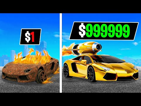 $1 to $1,000,000 Lamborghini in GTA!