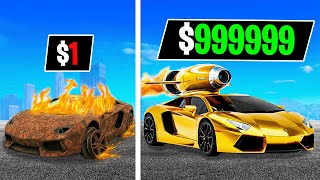 $1 to $1,000,000 Lamborghini in GTA!