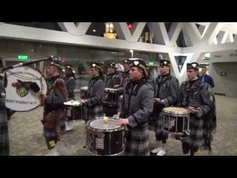 Army vs. Navy Pipes and Drums Battle of the Bands 2014 - March Medley