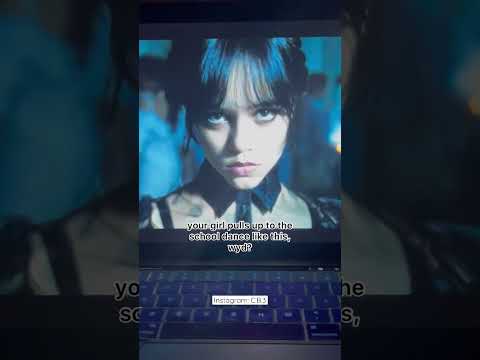 The “Wednesday” Netflix Dance Scene was CRAZY😳🤣 #wednesday #wednesdayaddams #wednesdaynetflix