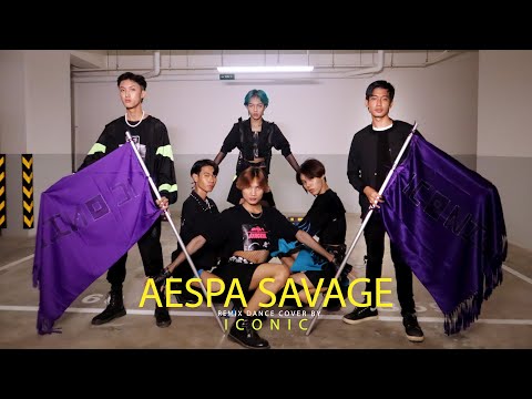 Aespa 에스파 `SAVAGE’ Remix cover by ICONIC From Myanmar