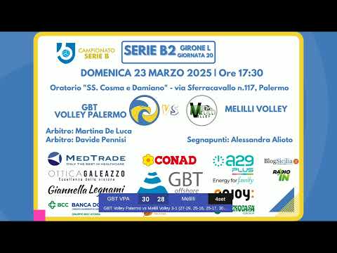 GBT Volley Palermo vs Melilli Volley