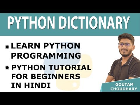 16 Dictionary in Python Python Tutorials for Beginners