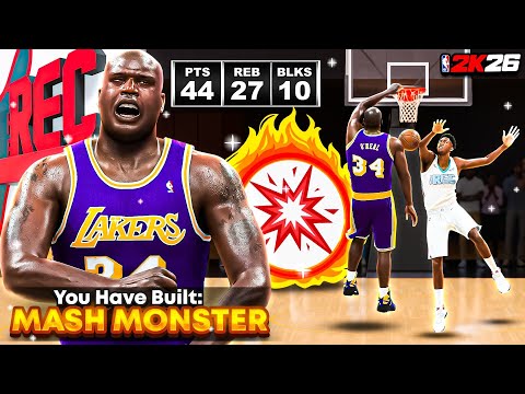 #1 MOST HATED CENTER BUILD is DOMINATING RANDOM REC on NBA 2K26