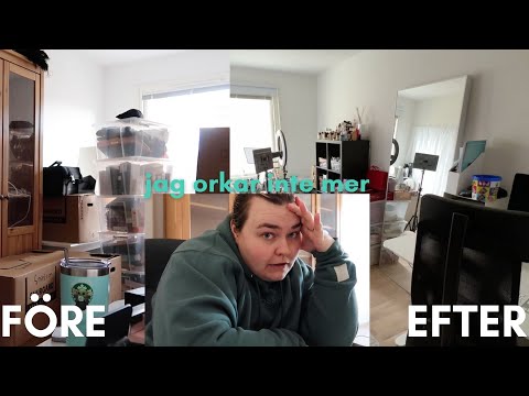 PACKA UPP MITT SMINKRUM - FLYTTVLOGG #4