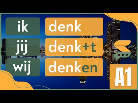 How to Conjugate Dutch Verbs to the Present Simple | Dutch for Beginners