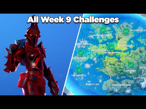 Fortnite All Week 9 Challenges Guide (Fortnite Chapter 2 Season 3)