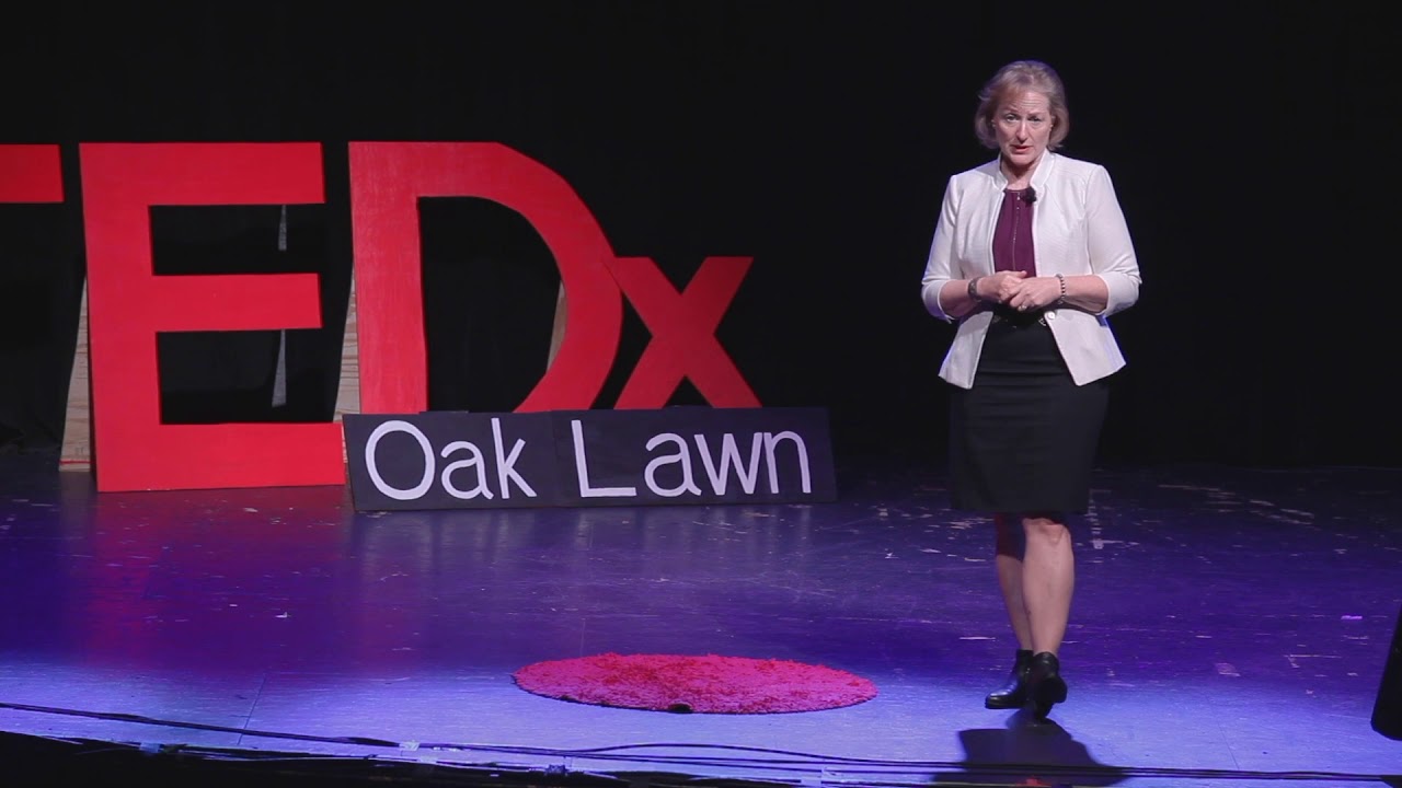 Dr. Elsie Hoeg on stage