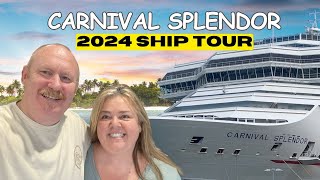 Carnival Splendor: Full Ship Tour 2024