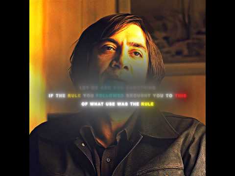 OF WHAT USE WAS THE RULE? | Twin Tribes - monolith (slowed) #nocountryforoldmen #antonchigurh #edit