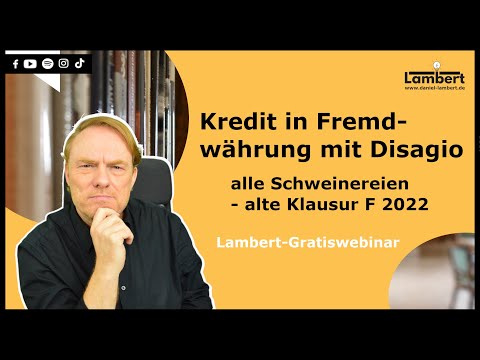 Klausurlösung Verbindlichkeiten Fremdwährung mit Disagio - Bilanzbuchhalter F2022 - Gratiswebinar