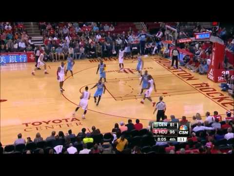 Dwight Howard vs Denver Nuggets 2013.11.16