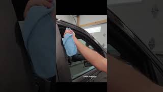 Installing In-Channel Rain Guards on 2021 Chevrolet Silverado 1500 DIY #shorts