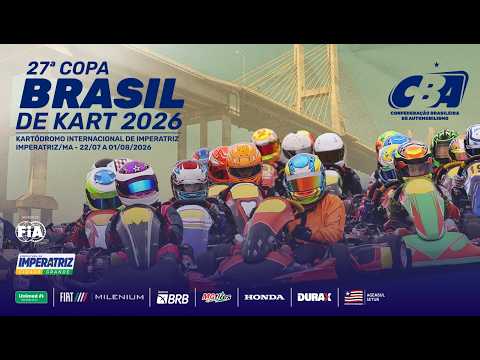 Finais G2 – 27ª Copa Brasil de Kart – Kartódromo Internacional de Imperatriz (MA) - 01.08.2026