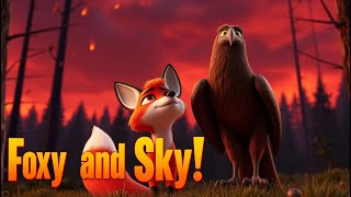 Foxy and Sky | read aloud books for kindergarten | little stories for tiny people podcast