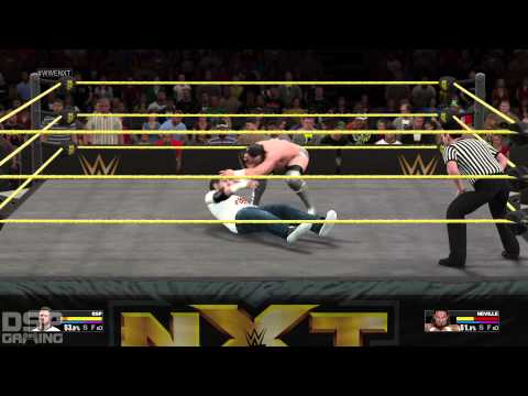 WWE2K15 My Career Mode (PS4/60fps) pt11 - NXT Championship vs. Neville!
