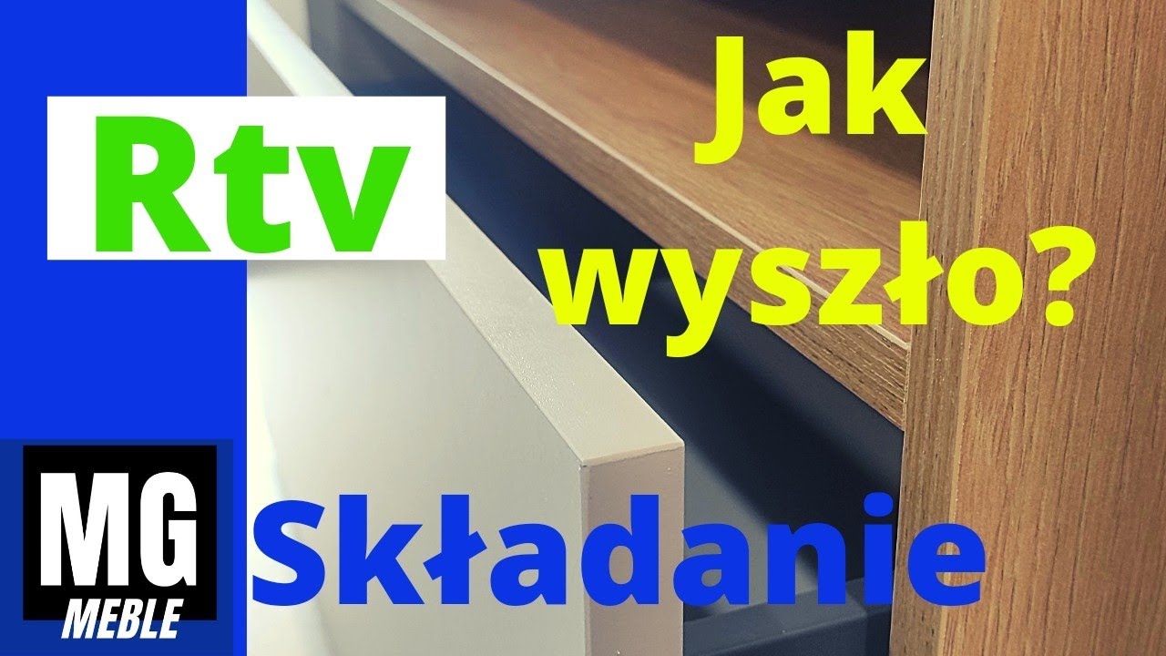 Szafka RTV (składanie)