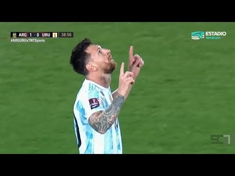 Lionel Messi Masterclass Vs Uruguay (Home) World Cup Qualifier 2021-22 English Commentary HD 1080i