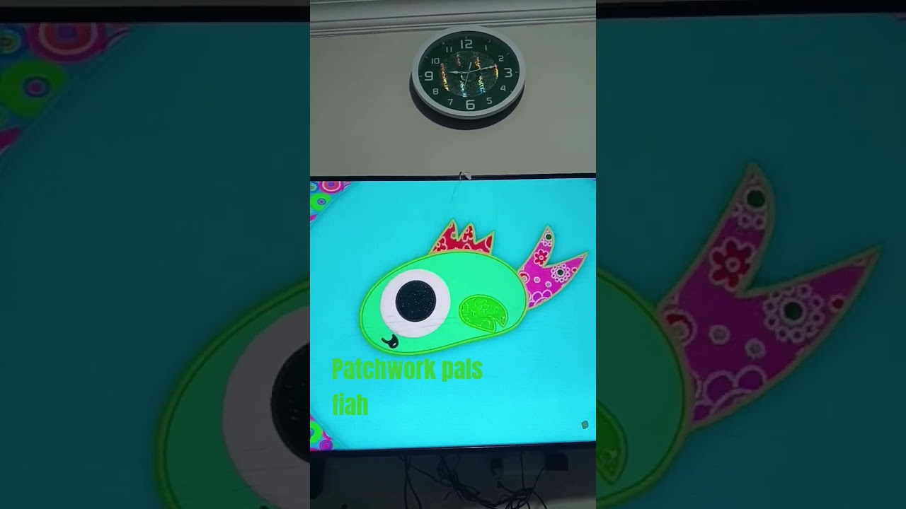 patchwork pals fish and Starbeam