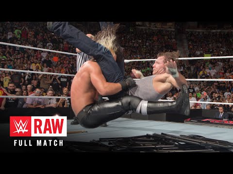 FULL MATCH: Seth Rollins vs. Dean Ambrose – Falls Count Anywhere: Raw, Aug. 18, 2014