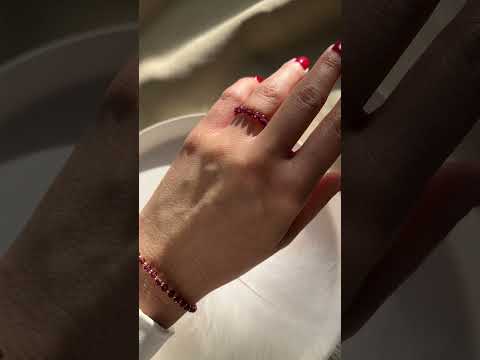 Кольцо с гранатом 5641 - фото 1 - id-p2890993036