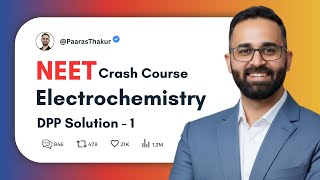 Electrochemistry - DPP Solution 1