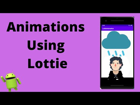 Animations Animations Using Lottie In Android Java Android Studio Tutorial Quick Easy