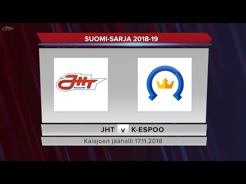 JHT - Kiekko-Espoo 17.11.2018 maalikooste