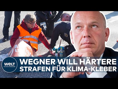 HÄRTERE STRAFEN FÜR KLIMA-KLEBER: Berlins Bürgermeister Wegner fordert fünf Tage Präventivhaft