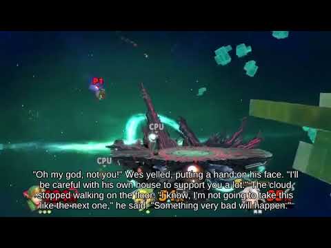 Recovery  Lucas near Flat Zone X fighting on Mute City - SSBU