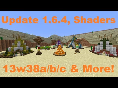 Minecraft Weekly News: Update 1.6.4, Crazy Shaders & A Western Adventure!