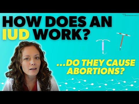 How IUDs work: do they cause abortions? |  Dr. Jennifer Lincoln