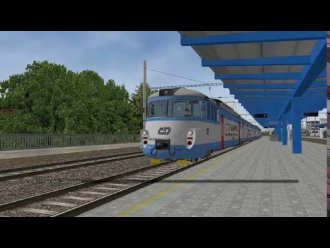 Open Rails ČD 451 Praha Mas.N.-Úvaly  1.Čásť