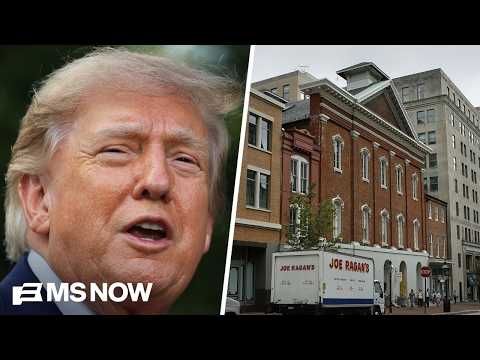 Where is Trump trying to put his name next? Ford's Theatre– where Lincoln was shot
