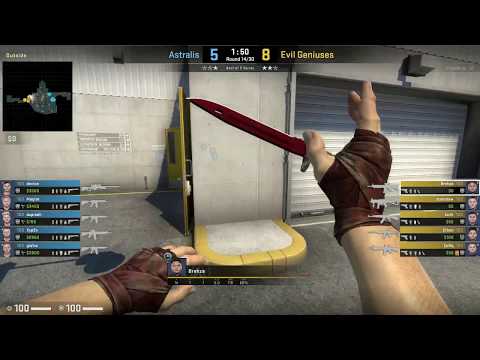 CS:GO POV Demo Evil Geniuses Brehze (24/13) vs Astralis (de_nuke)